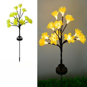 Solar Wild Fennel Lights - 6-Pack Solar Garden Lights with 15 Warm White LEDs-4