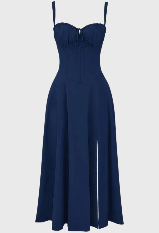 Billy | Midi Bustier Corset Sun Dress