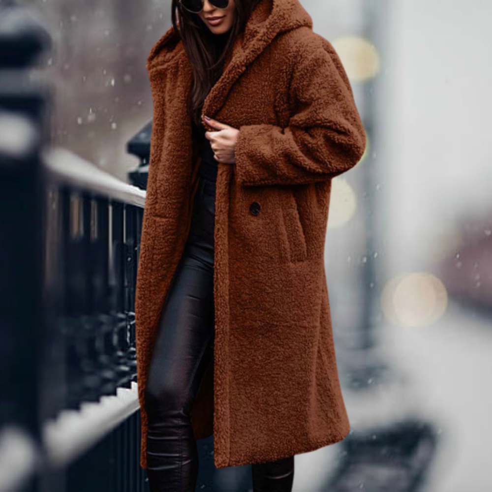 Jovaiah | Plush Teddy Winter Jacket for Women