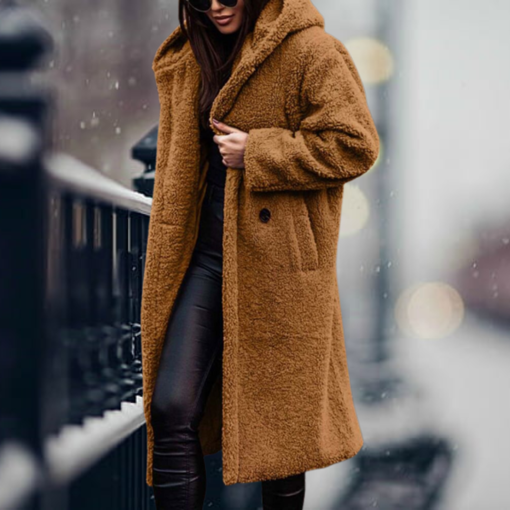 Jovaiah | Plush Teddy Winter Jacket for Women