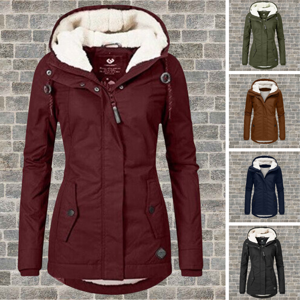 Winnie | Stylish and Warm Padded Cotton Coat