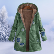 Gabrielle | Elegant Women's Winter Jacket with Floral Pattern