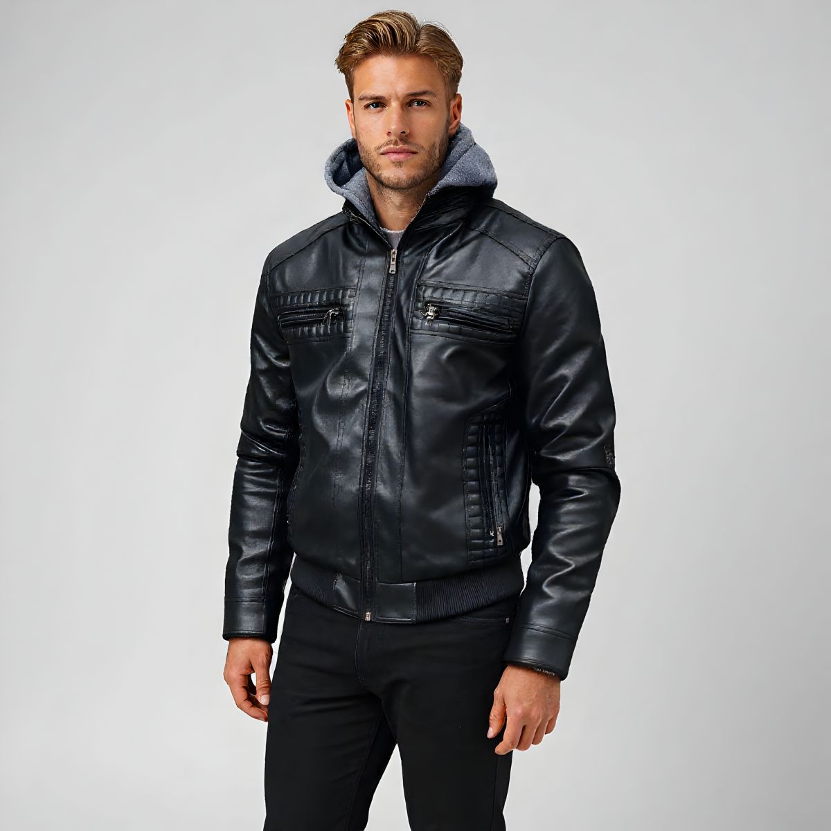 Ethan | Classic Men's Biker Jacket