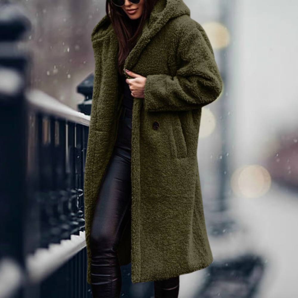 Jovaiah | Plush Teddy Winter Jacket for Women