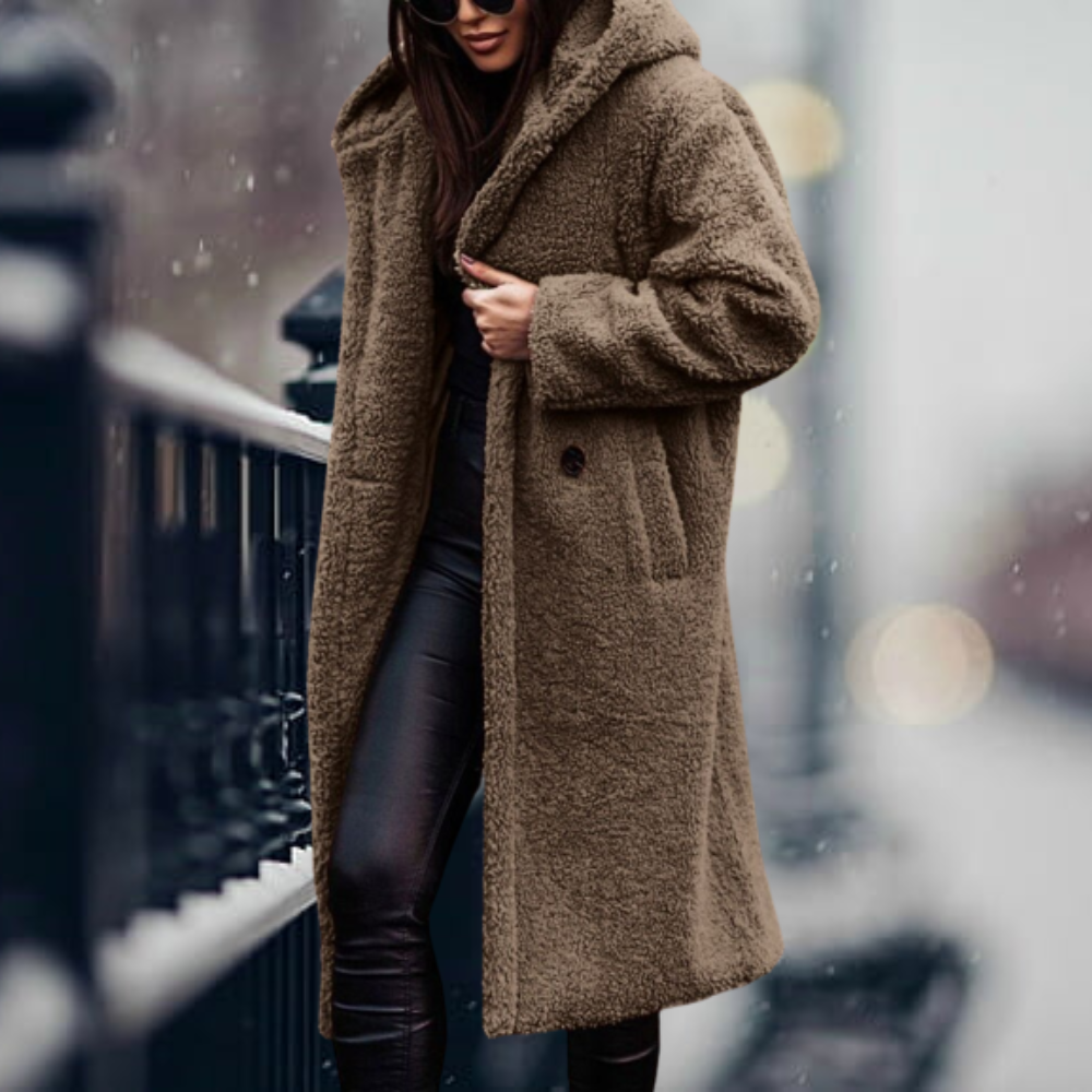 Jovaiah | Plush Teddy Winter Jacket for Women