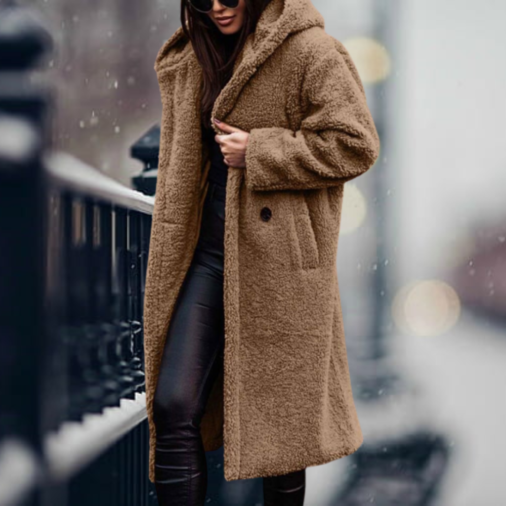 Jovaiah | Plush Teddy Winter Jacket for Women