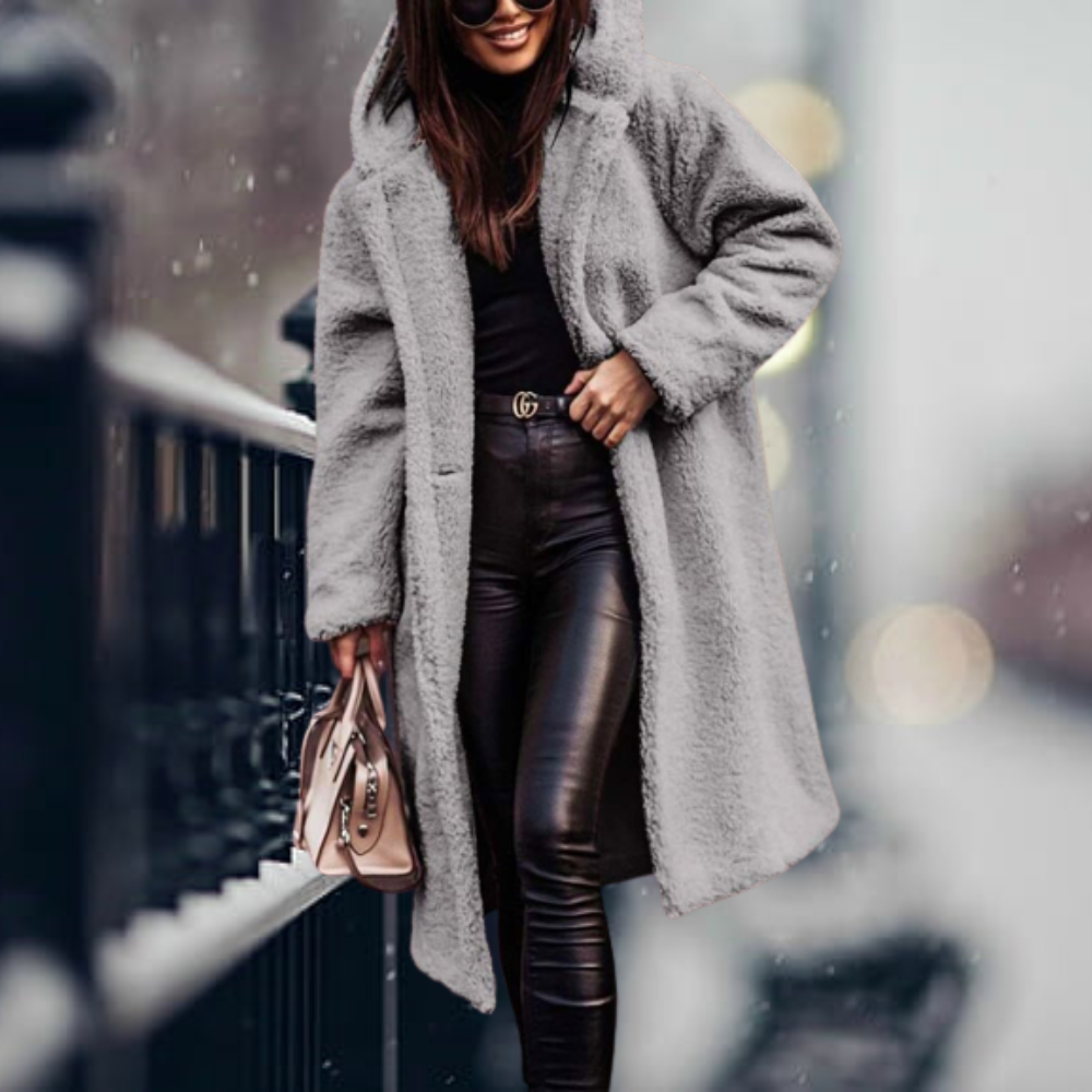 Jovaiah | Plush Teddy Winter Jacket for Women