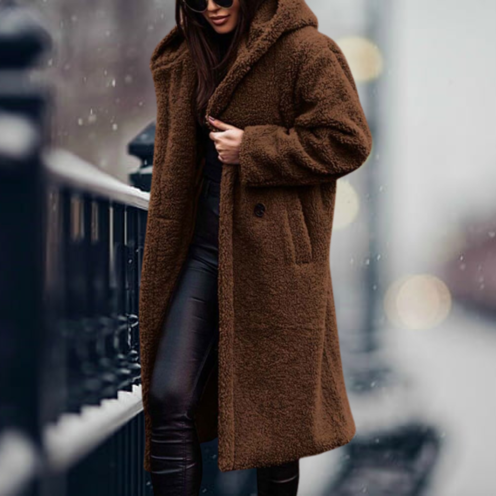 Jovaiah | Plush Teddy Winter Jacket for Women