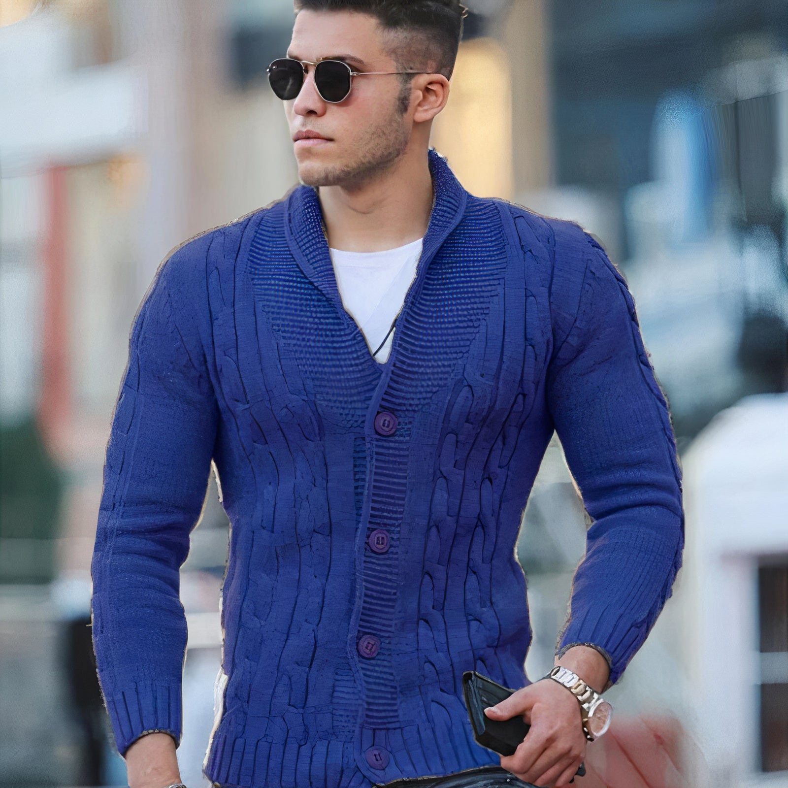 Fashionable sweater of high quality - Samuel