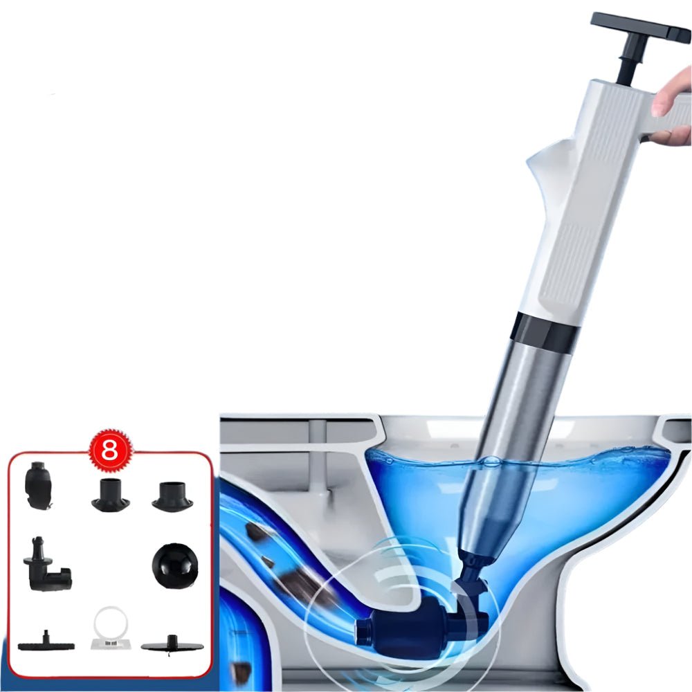 Aqualux Turbo Air Pressure Unblocker 2.0 | Effective solution for all your drainage clutches!-2