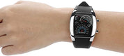 Men's speedometer LED watch