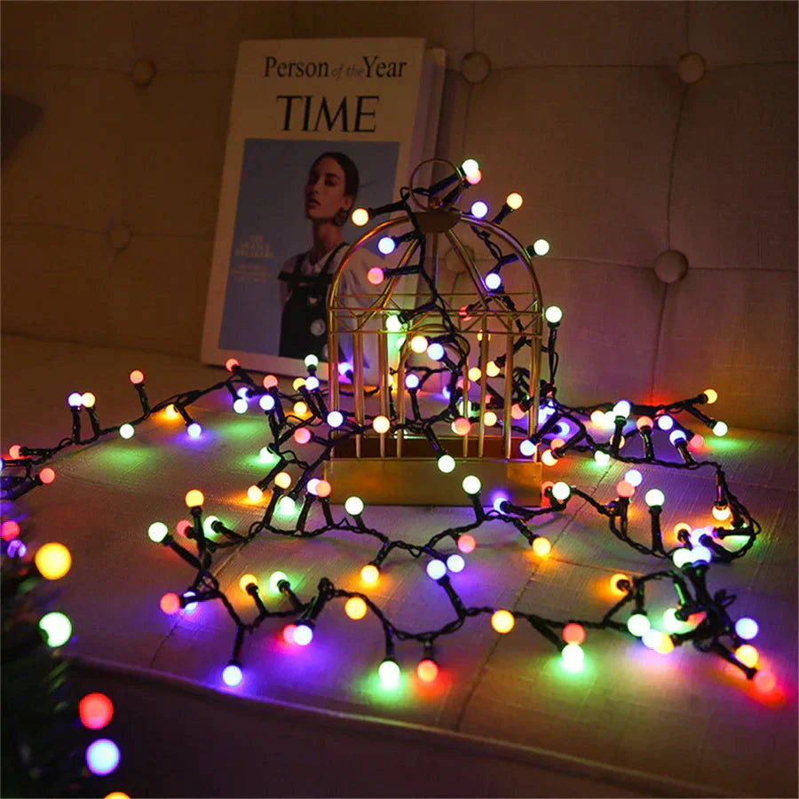 TwinkleGlow | Versatile Outdoor and Indoor Waterproof LED String Lights