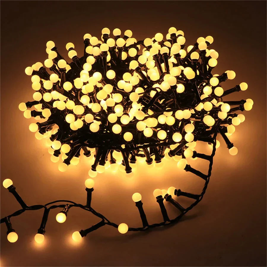 TwinkleGlow | Versatile Outdoor and Indoor Waterproof LED String Lights