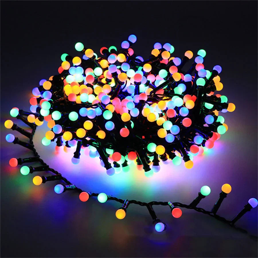 TwinkleGlow | Versatile Outdoor and Indoor Waterproof LED String Lights