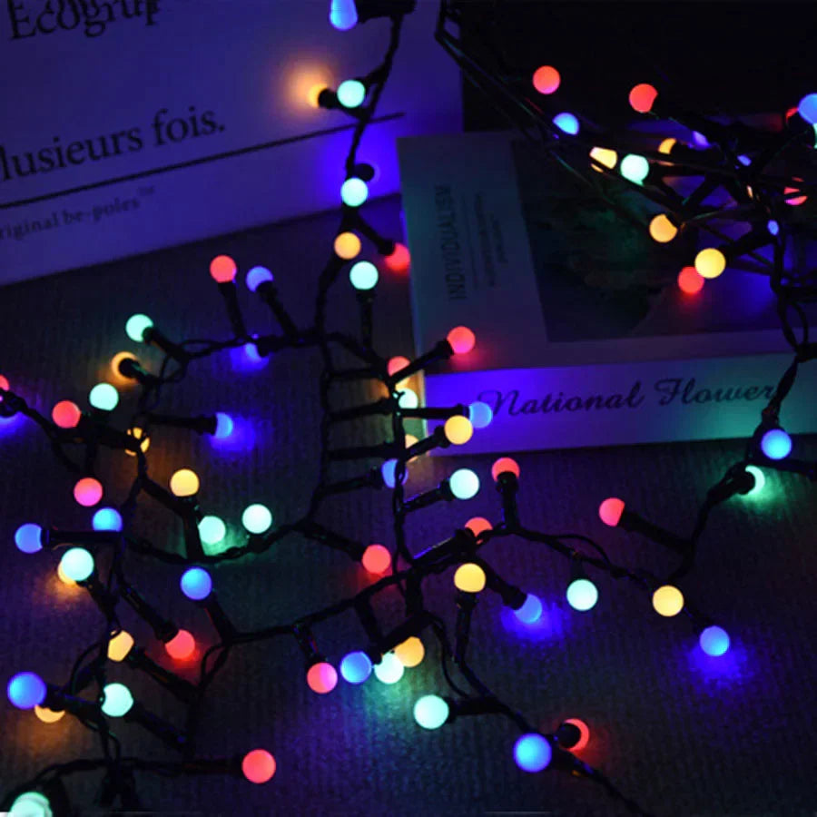TwinkleGlow | Versatile Outdoor and Indoor Waterproof LED String Lights