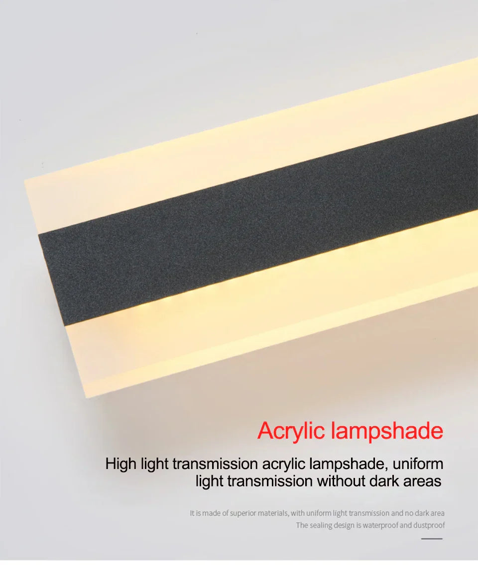GlowRay | Patios, Gardens, & Pathways Waterproof LED Wall Light