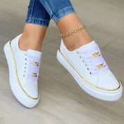 Cleo | Chic Detail Casual Sneakers