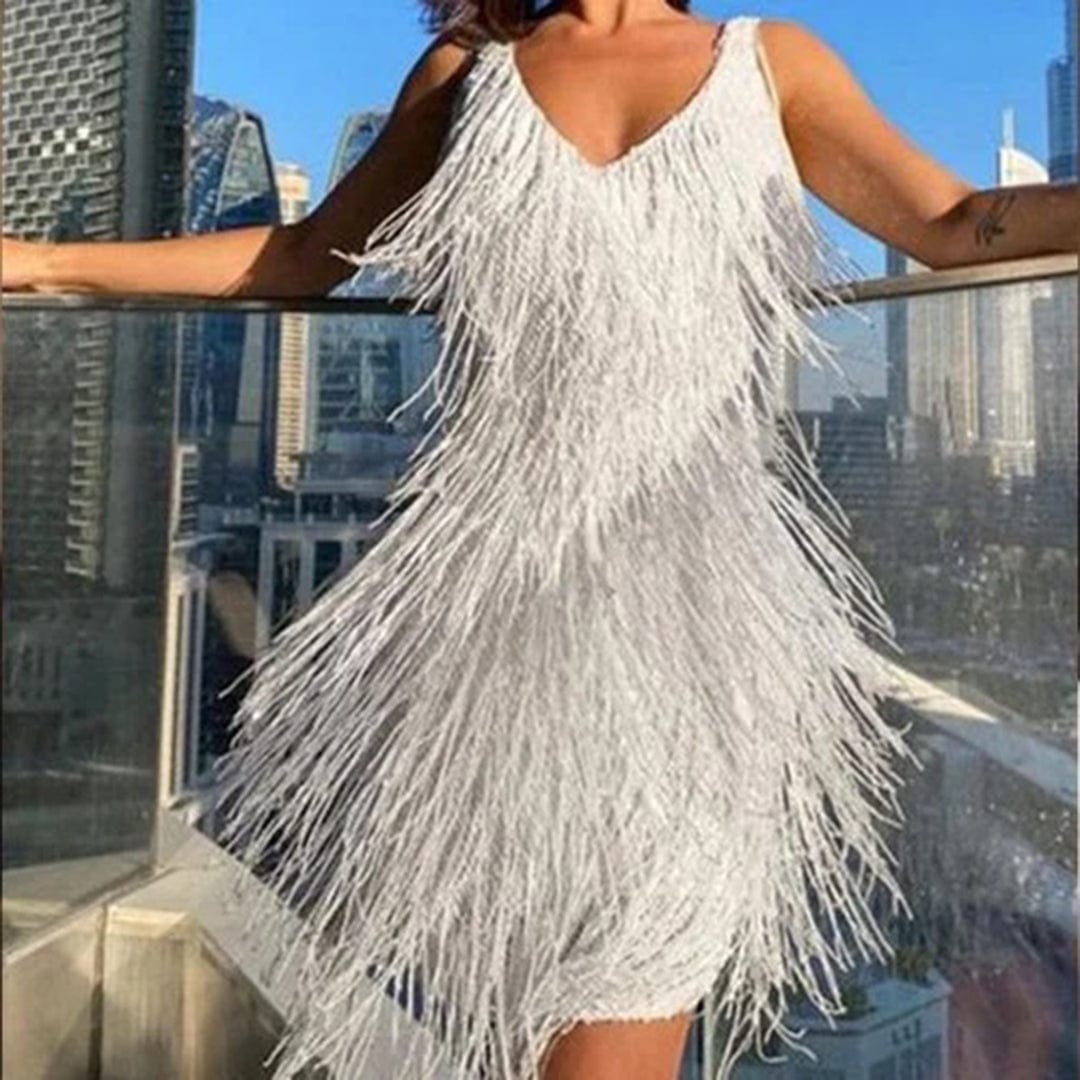 Emma | Tassel Mini Dress Ideal for Parties