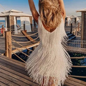Emma | Tassel Mini Dress Ideal for Parties