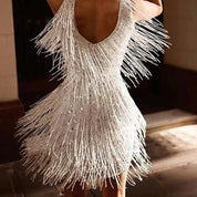 Emma | Tassel Mini Dress Ideal for Parties