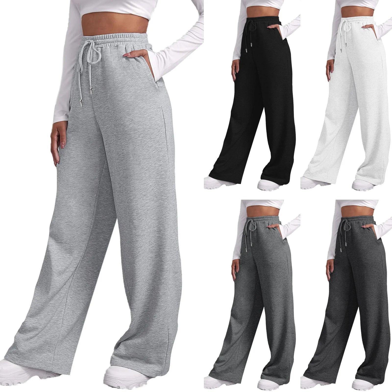 Becky | Wide Leg Jogging Pants