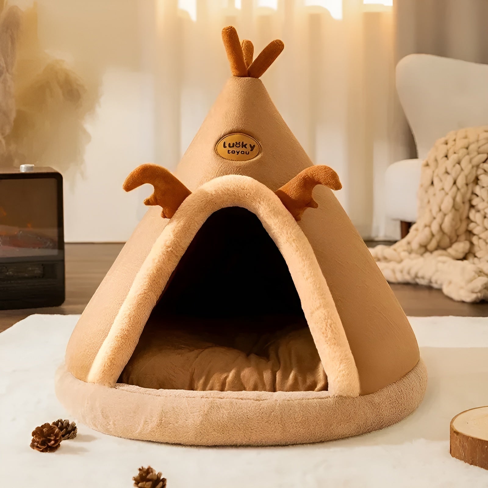 Cozy tent house for pets - Purrpalace