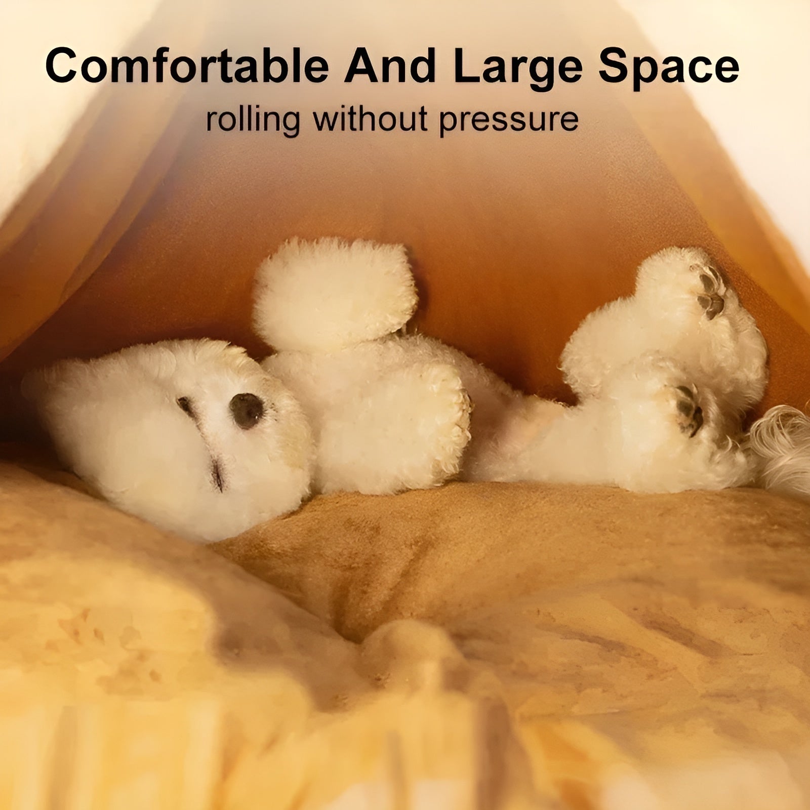 Cozy tent house for pets - Purrpalace