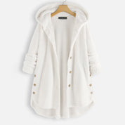 ALEXIS | Unisex Winter Reversible Fleece Jacket with Hood