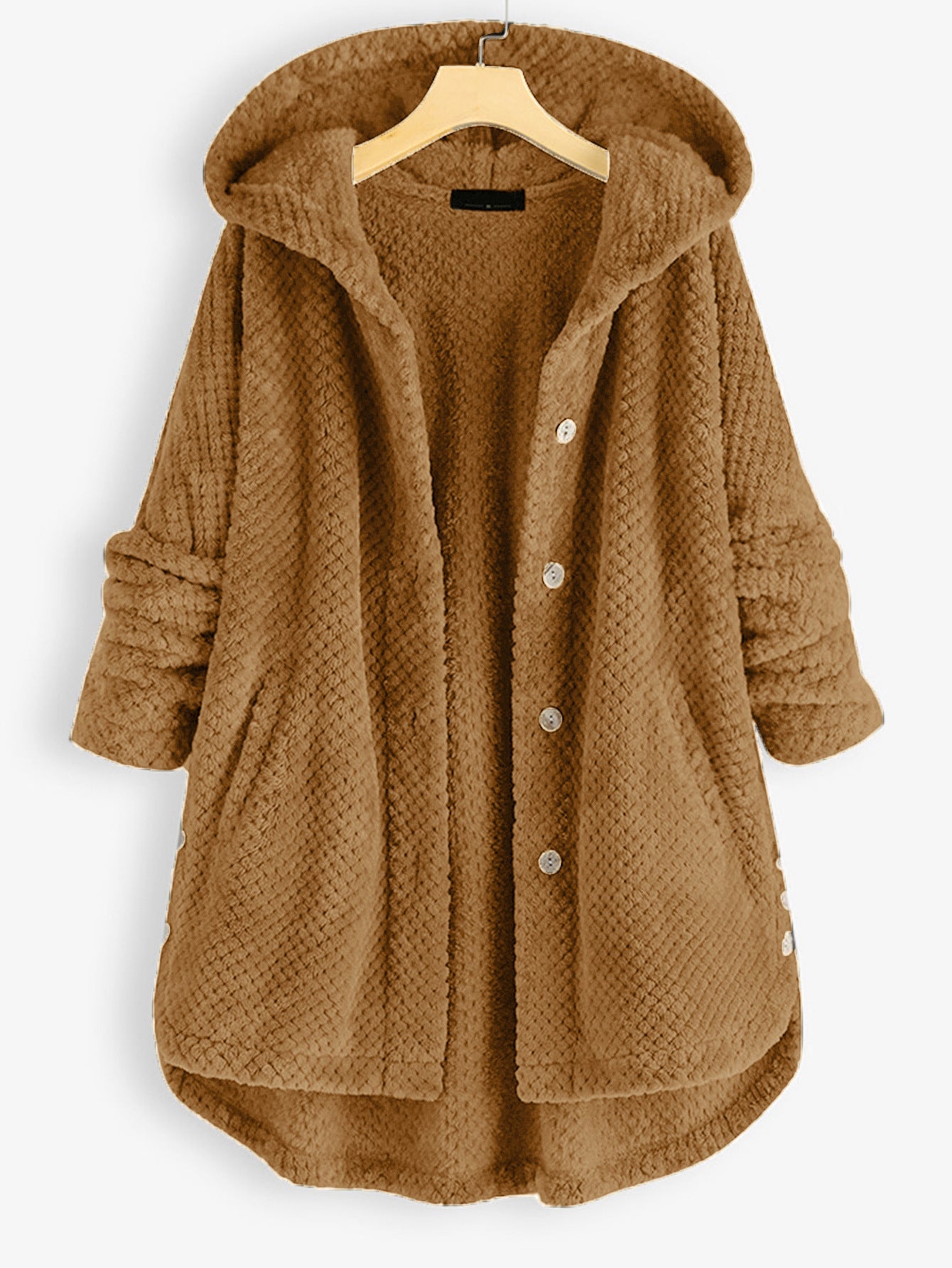 ALEXIS | Unisex Winter Reversible Fleece Jacket with Hood
