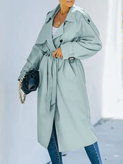 Brigitte | Elegant Double-Breasted Women's Trench Coat
