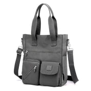 Lee | Nylon Multi-Compartment Tote Bag with Adjustable Strap