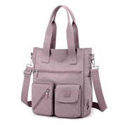 Lee | Nylon Multi-Compartment Tote Bag with Adjustable Strap
