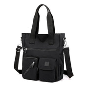 Lee | Nylon Multi-Compartment Tote Bag with Adjustable Strap
