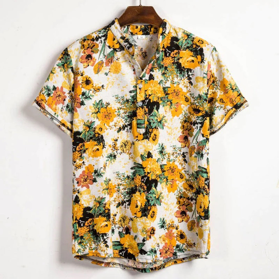Elton | Abstract Print Shirt for Men
