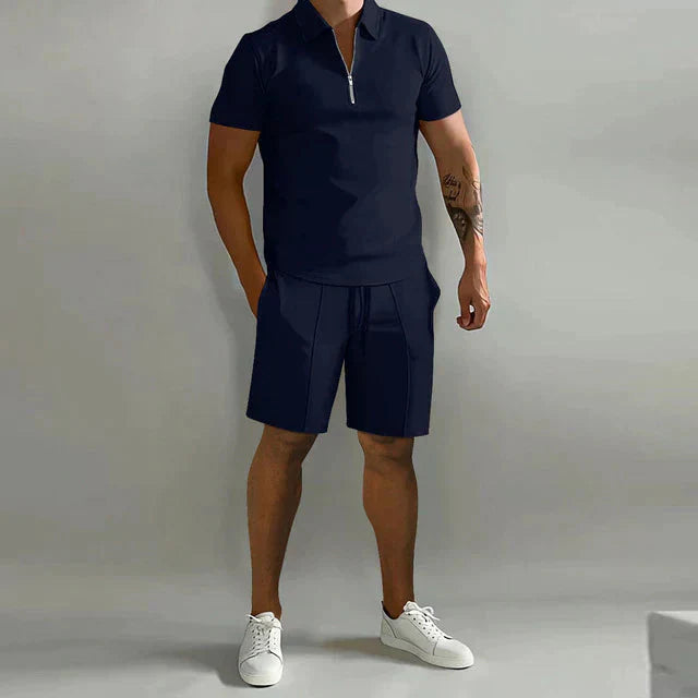 Nathan | Luxury Men's Polo and Short Set