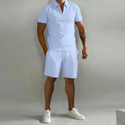 Nathan | Luxury Men's Polo and Short Set