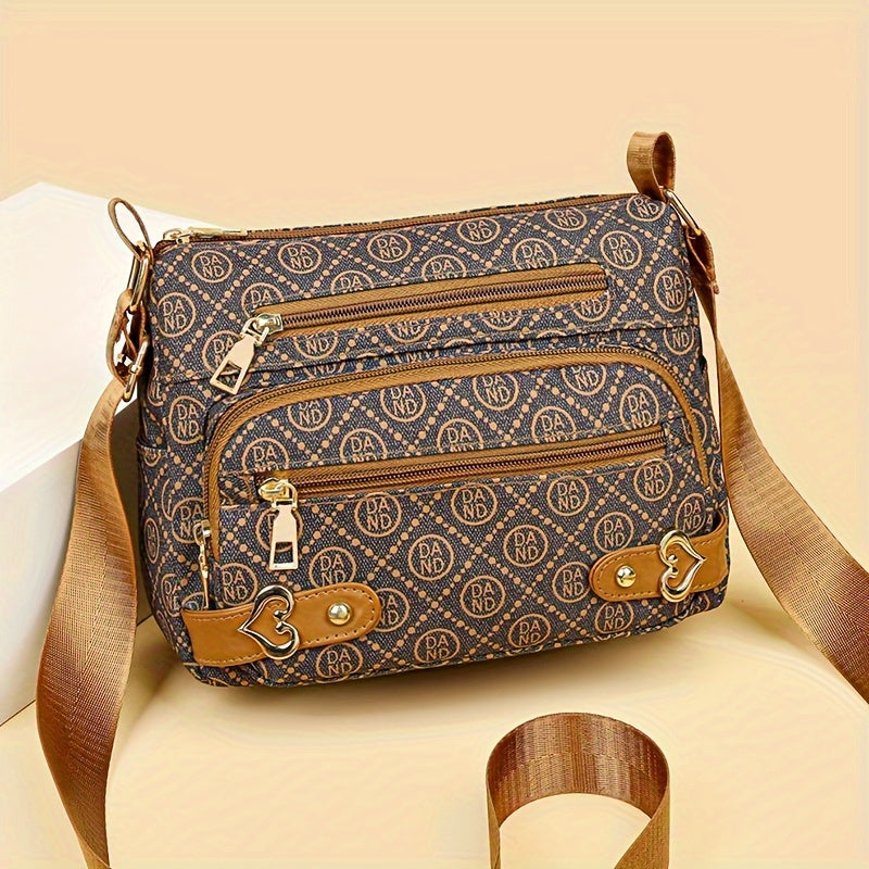 Dahlia | Trendy Crossbody Bag with Compact Multi-Pocket Design