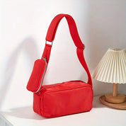 Mariel | Nylon Compact Crossbody Bag with Coin Purse
