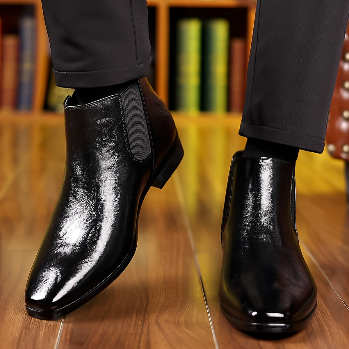 SEAN | Stylish Lace-Up Shoes with Pointed Toe for Men
