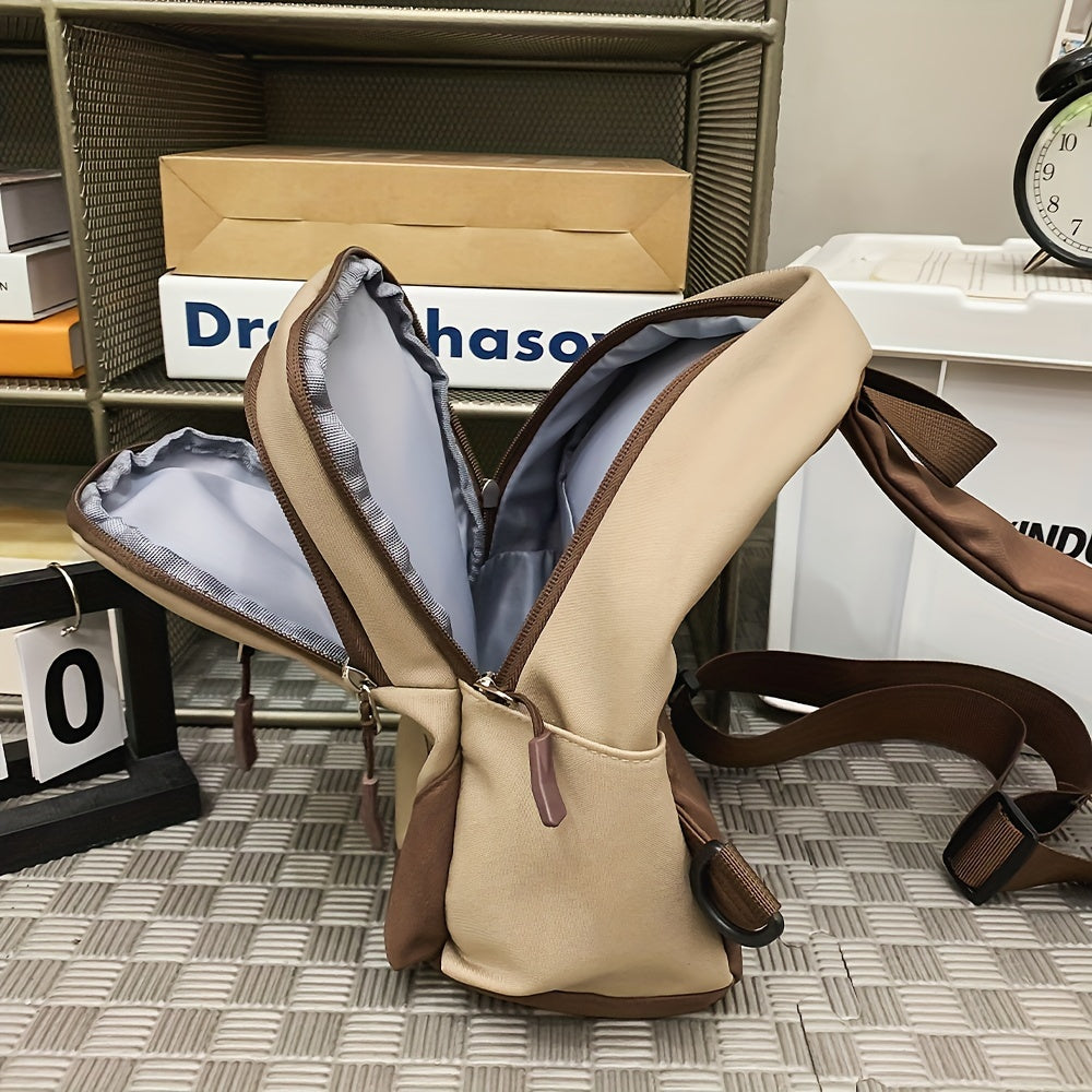 Eveleen | Compact Crossbody Nylon Sling Bag