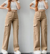 Ayla | Cargo Jeans with Side Pockets