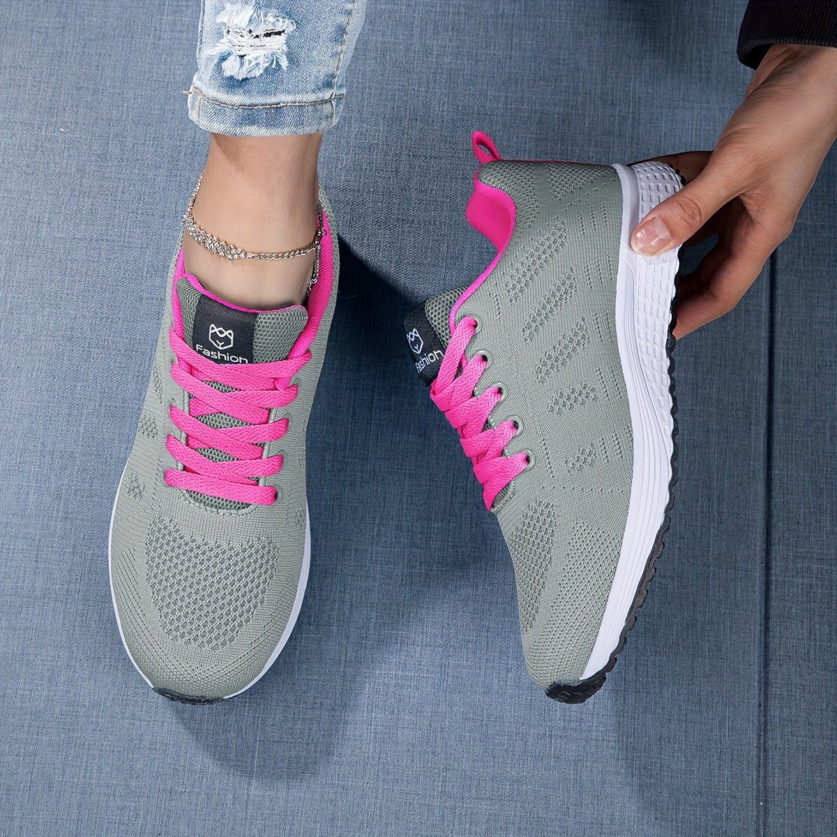 Megan | Knitted Sports Shoes