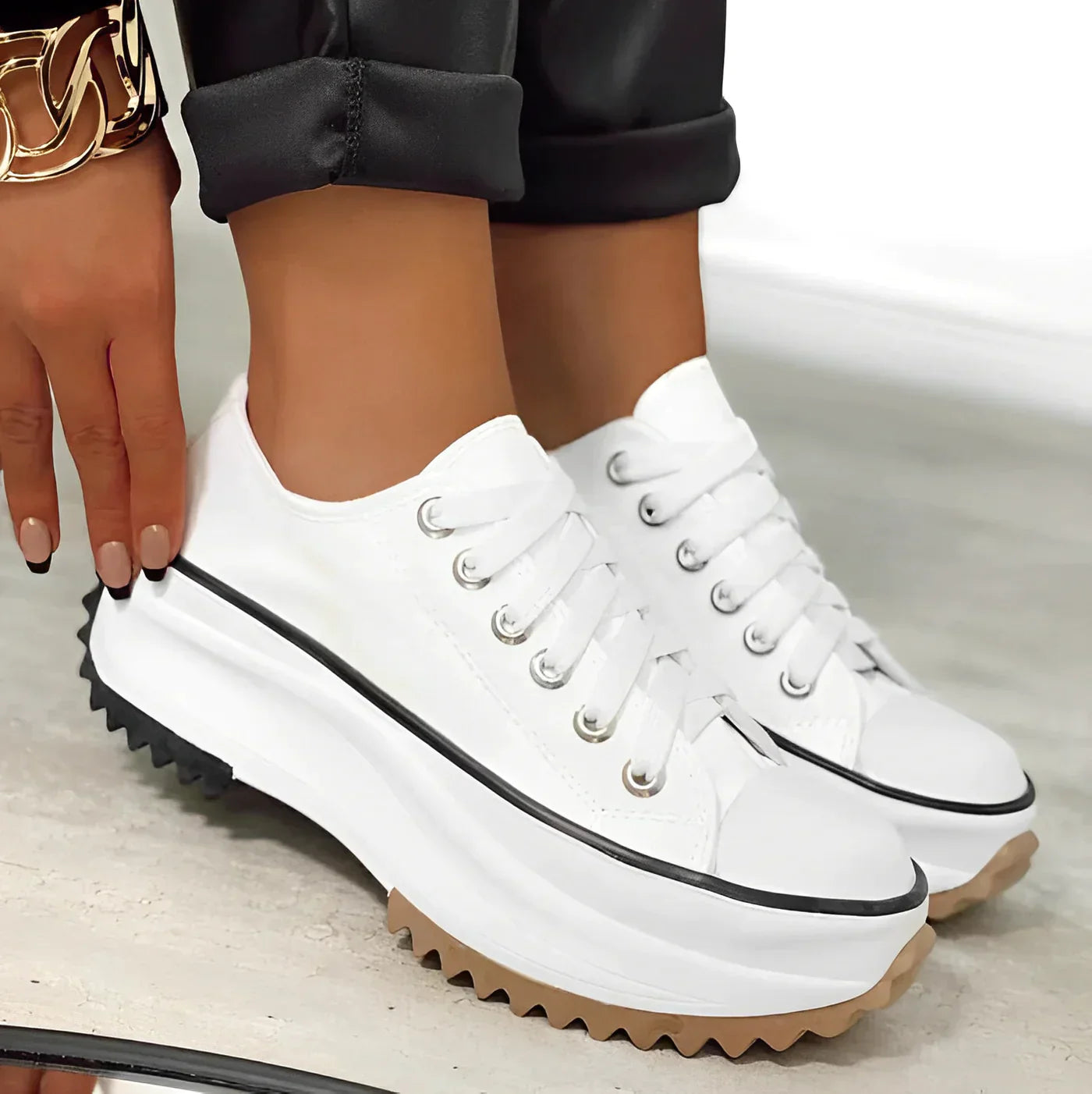 Trendy platform soles - Brenda