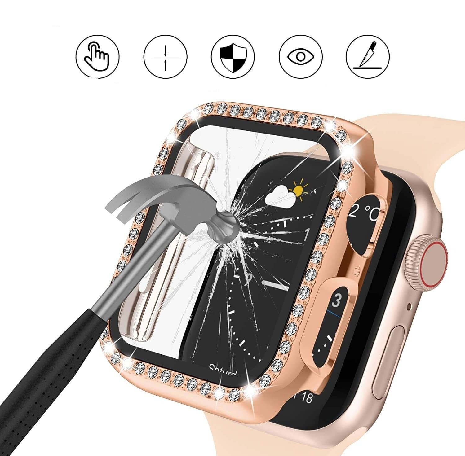 Diamond Hoes for Apple Watch