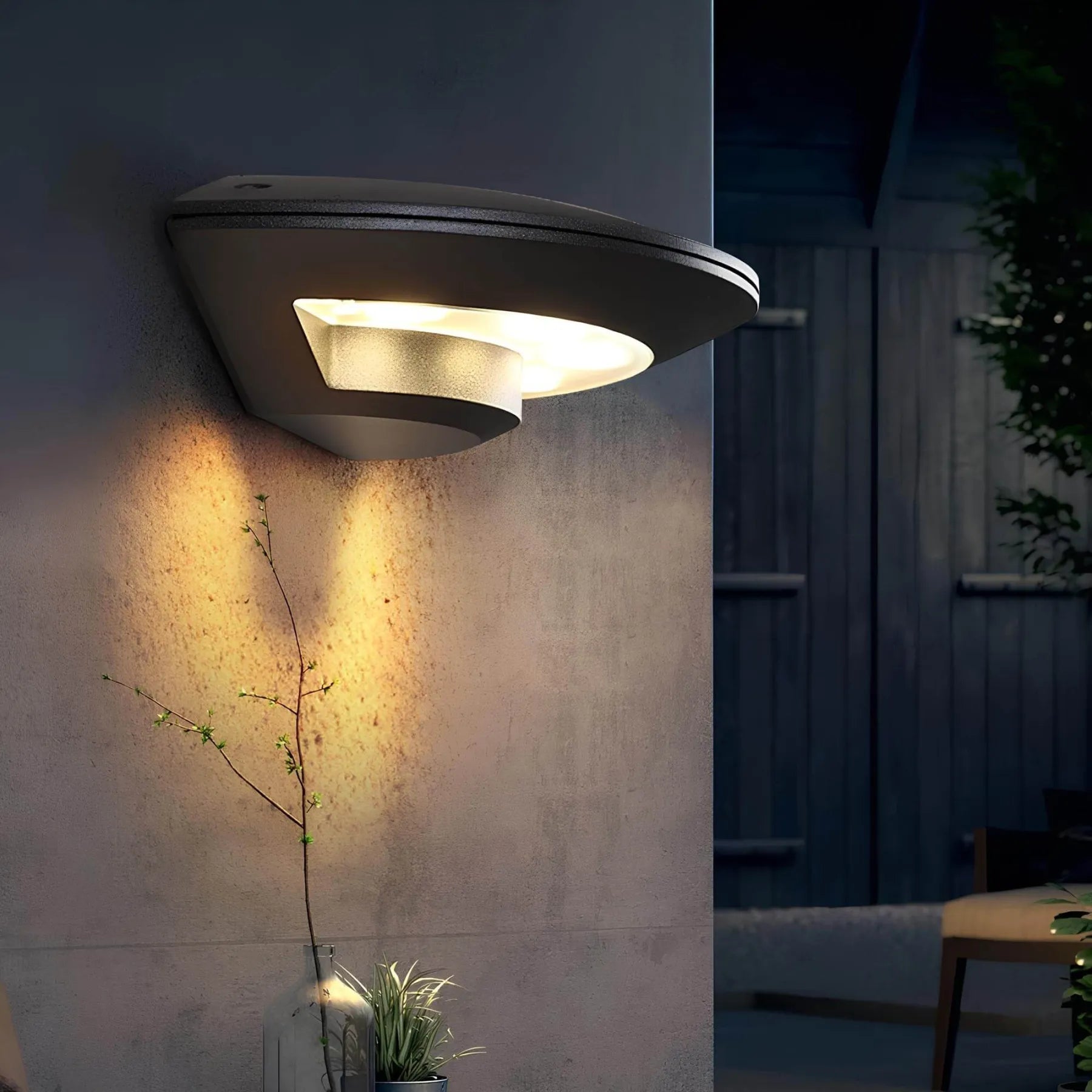  Modern Outdoor Wall Lamp - Weather-Resistant Exterior Wall Lights for Garden & Terrace-1