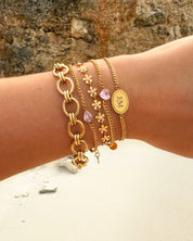 RadiantHeart | Custom Birthstone Bracelet