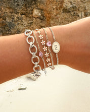 RadiantHeart | Custom Birthstone Bracelet