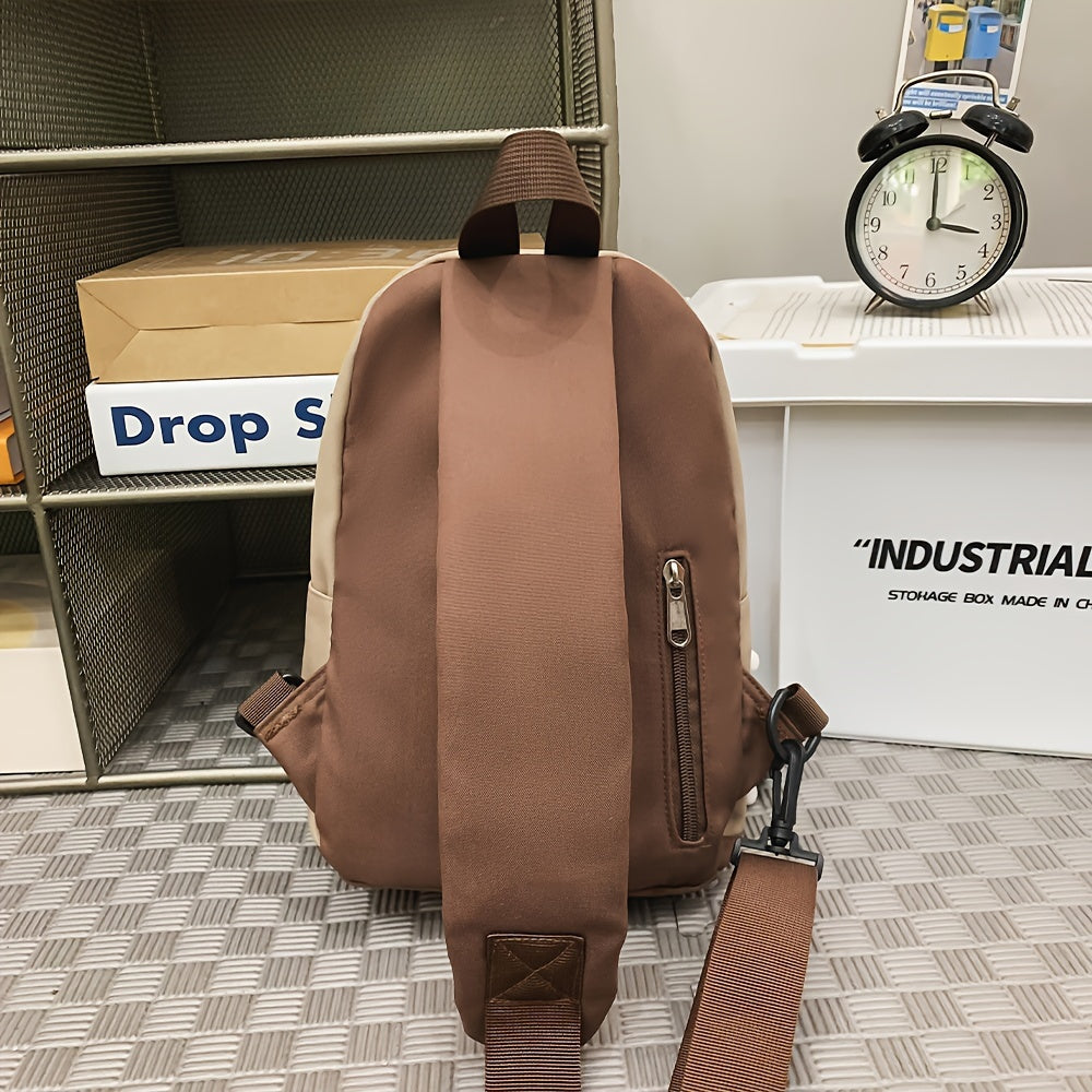 Eveleen | Compact Crossbody Nylon Sling Bag