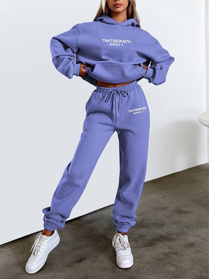 Ella | Cozy Sweatshirt & Jogger Set for Women