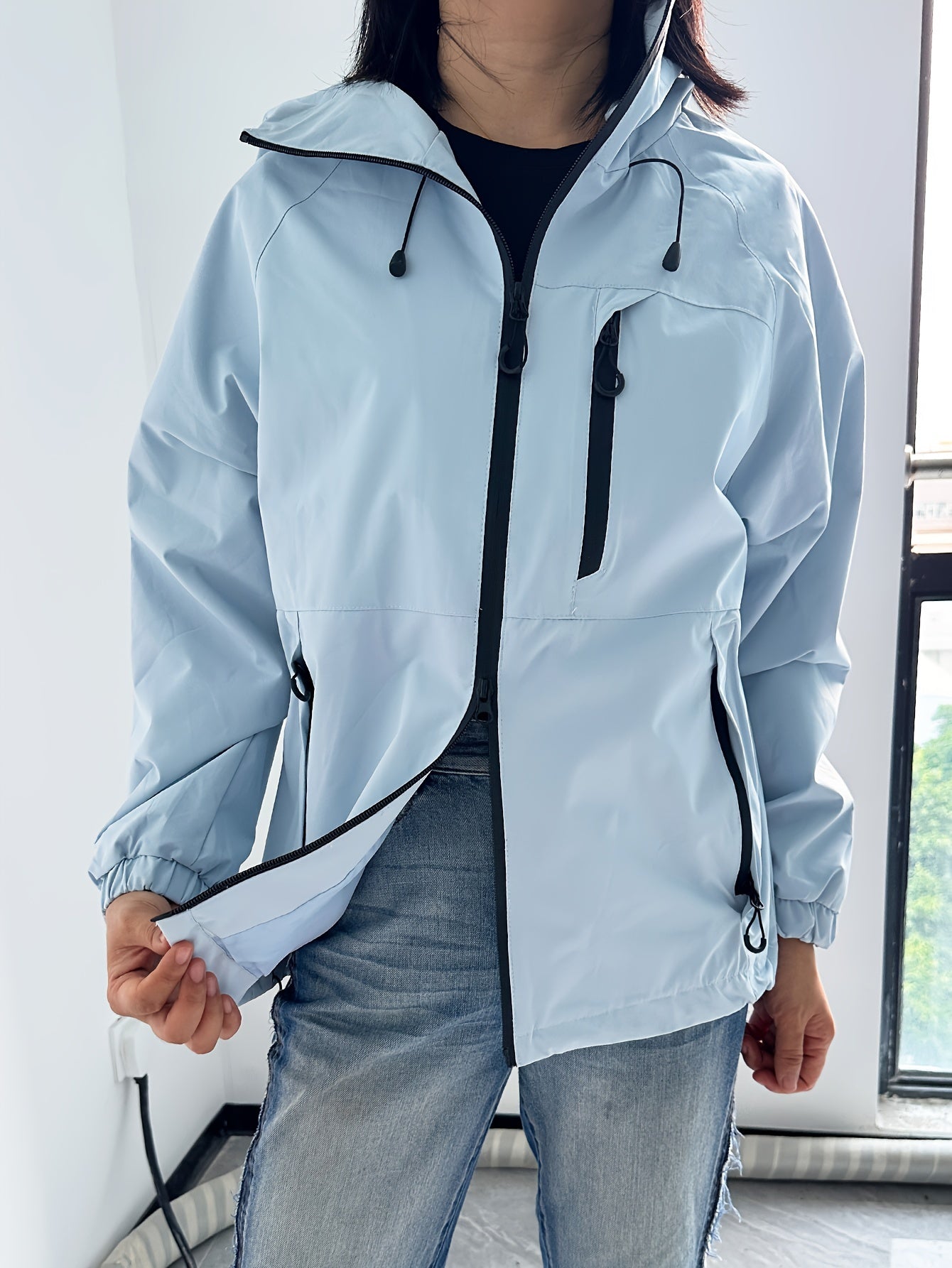 Julianne | Stylish Waterproof and Windproof Rain Jacket for Women